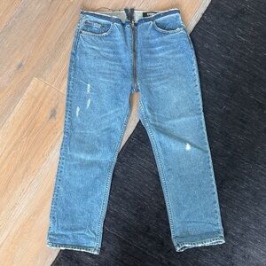 Reformation Zipper Jeans in 28P